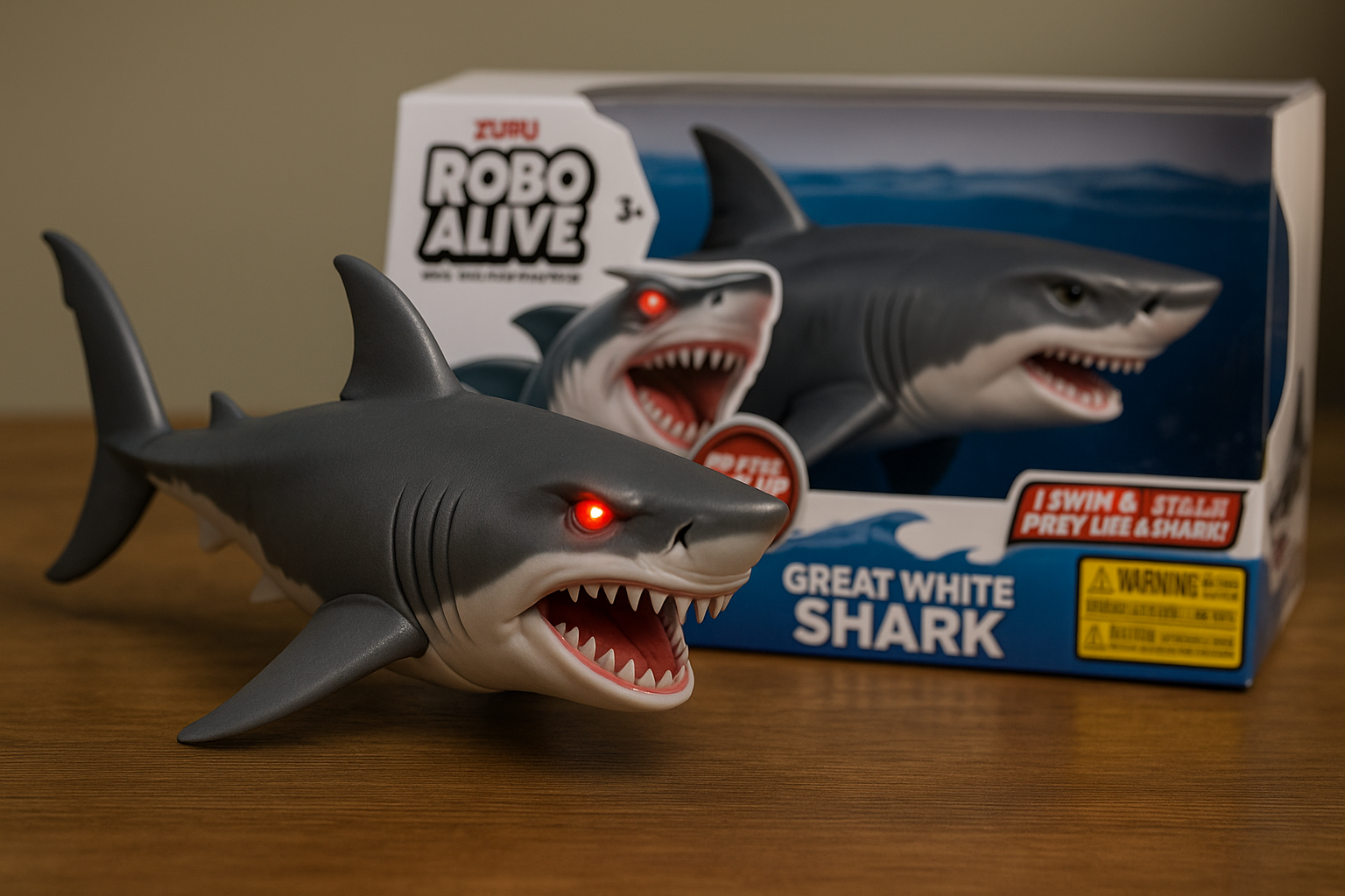 Robo Alive Great White Shar