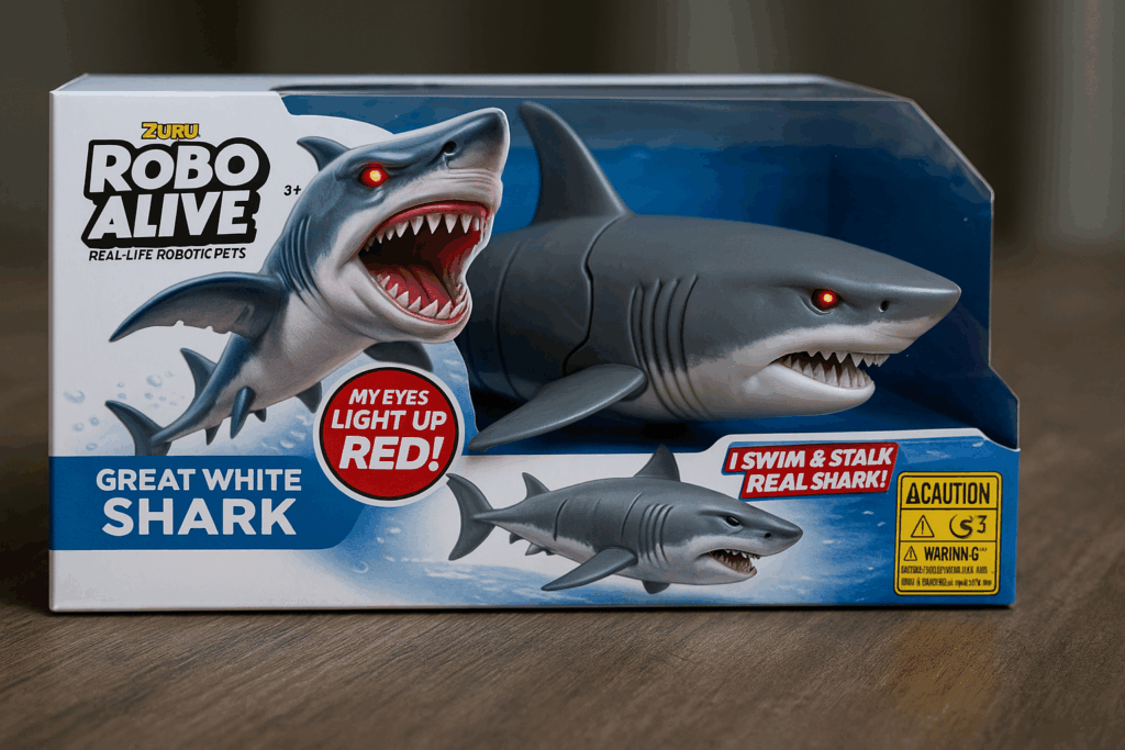 Robo Alive Great White Shar
